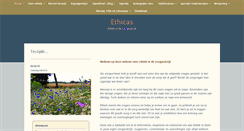 Desktop Screenshot of ethicas.nl